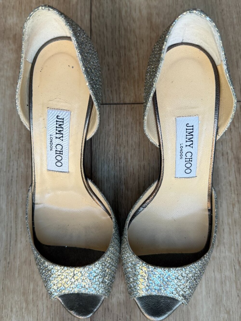 Jimmy Choo Isabel Peep-Toe